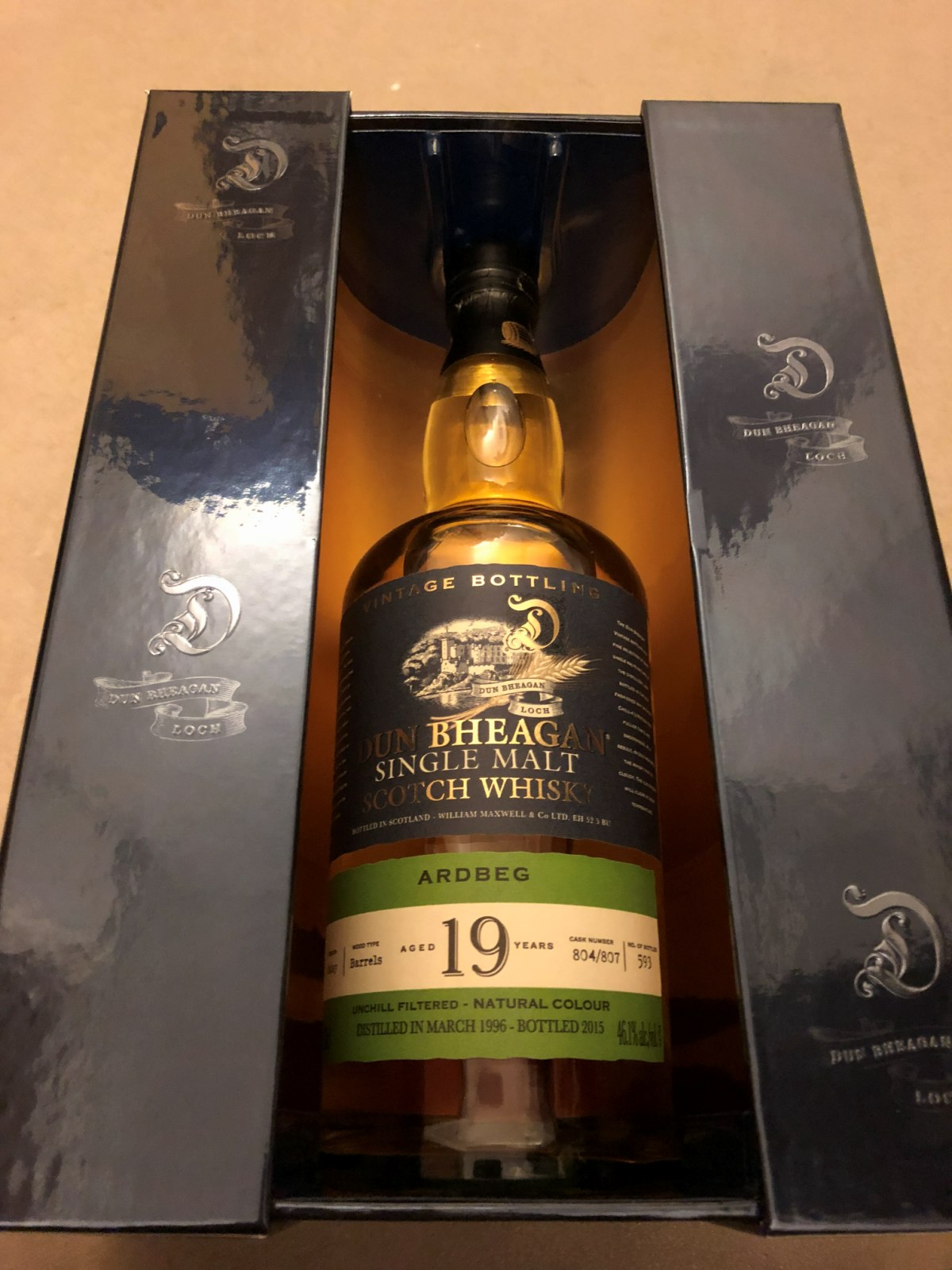 Dun Bheagan Ardbeg 1996 19 Jahre