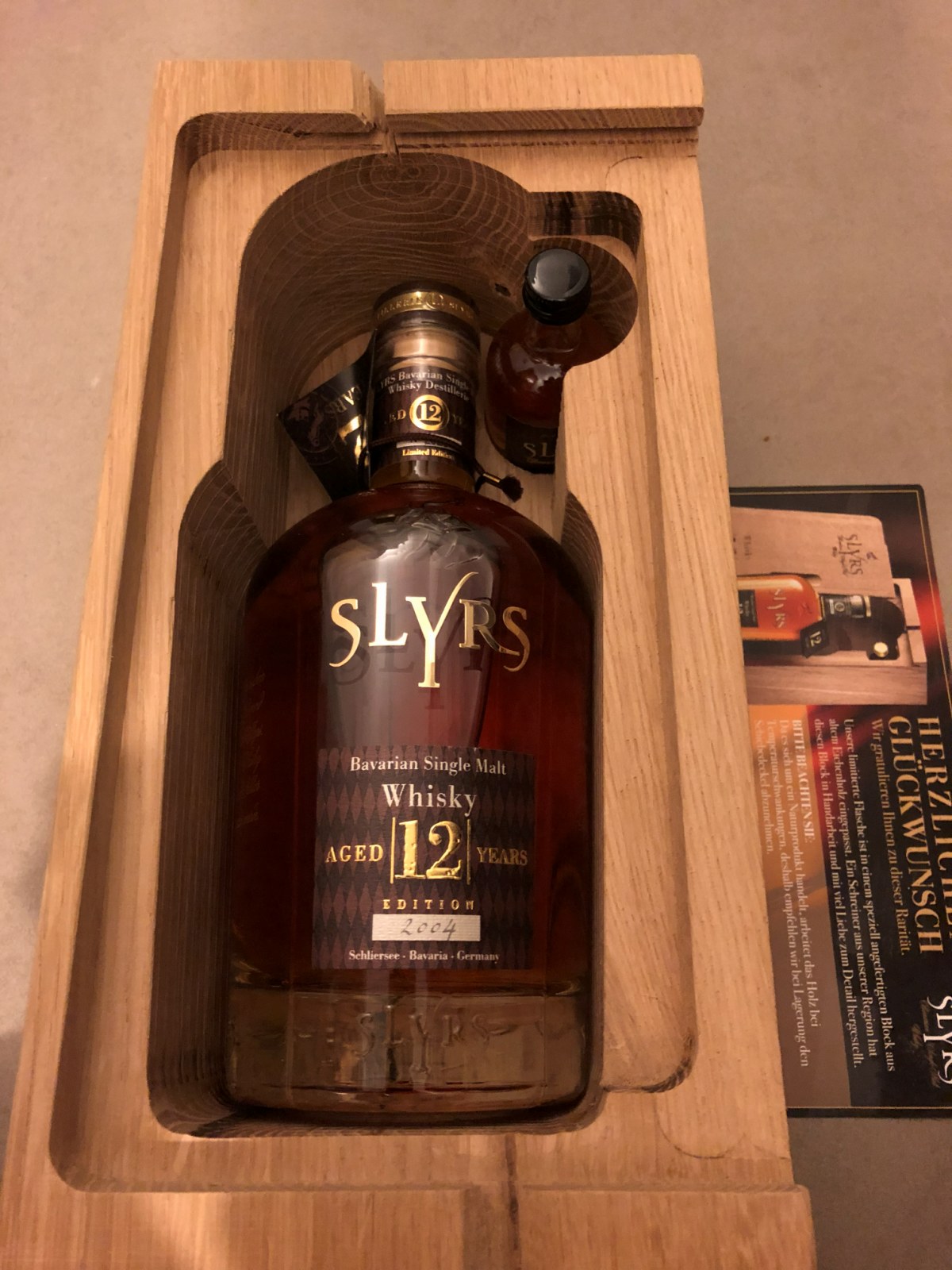 Slyrs 12 Jahre Edition 2004